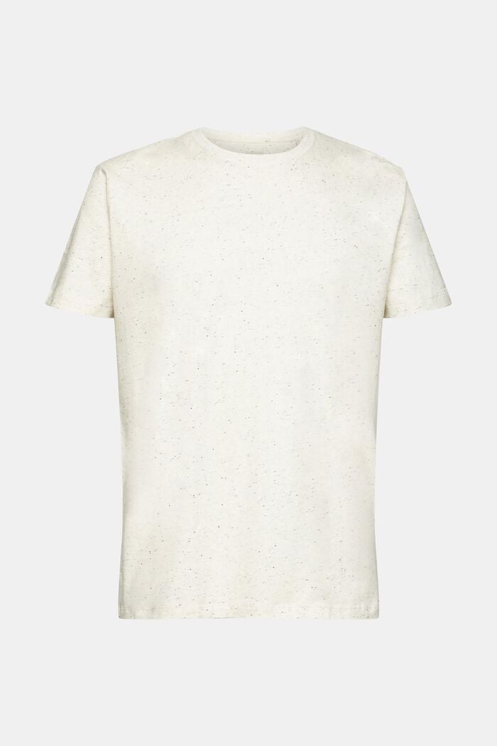 Flecked jersey t-shirt, WHITE, detail image number 6