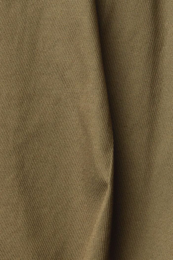 Relaxed fit chinos, KHAKI GREEN, detail image number 6