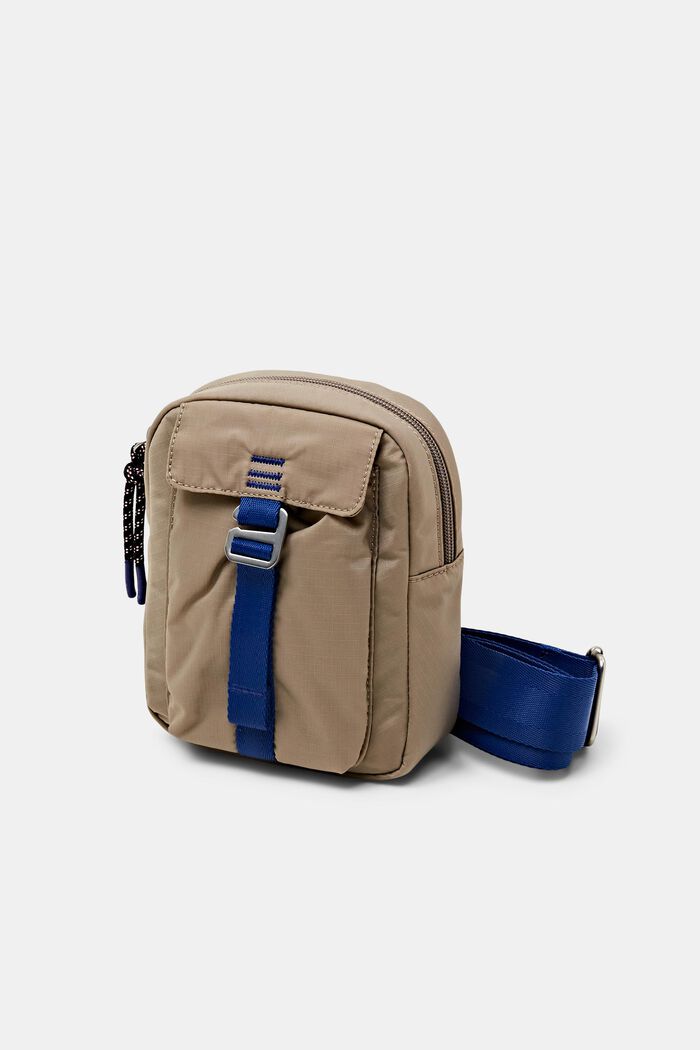 Ripstop Shoulder Bag, LIGHT TAUPE, detail image number 2