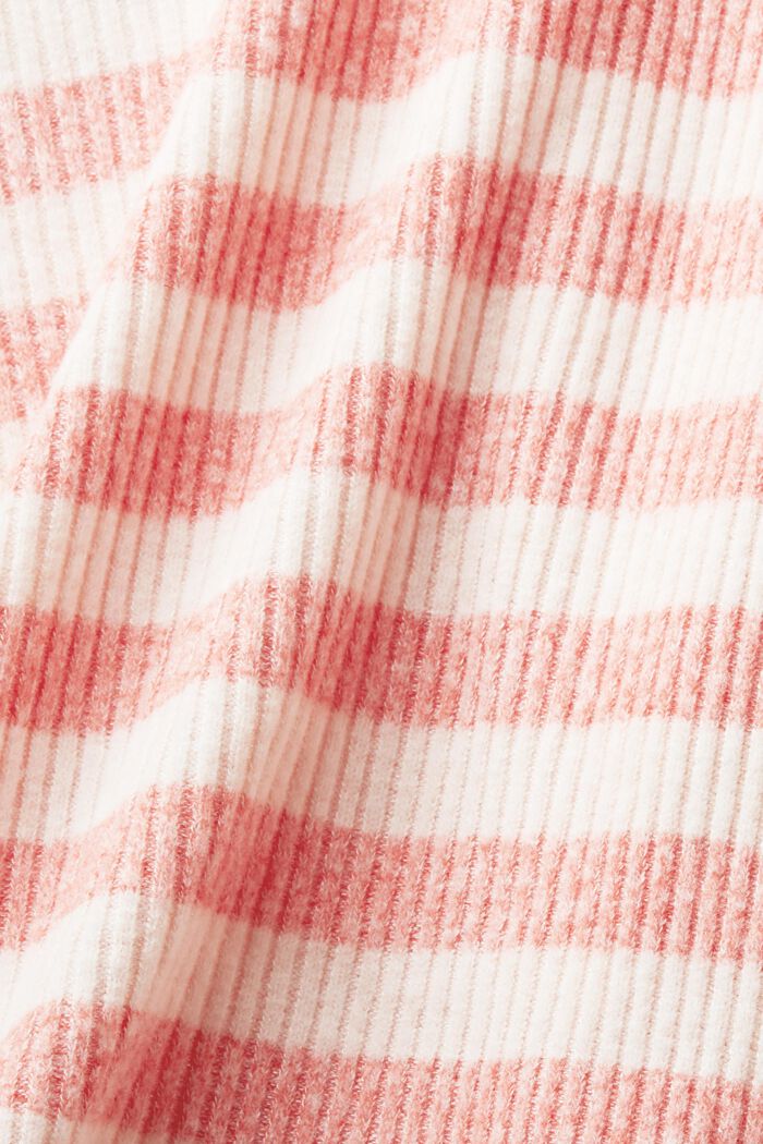 Striped Sweater, BRIGHT ORANGE 2, detail image number 5