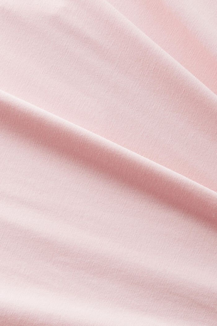 ‌LOGO標誌長袖T恤, 淺粉紅色, detail image number 4