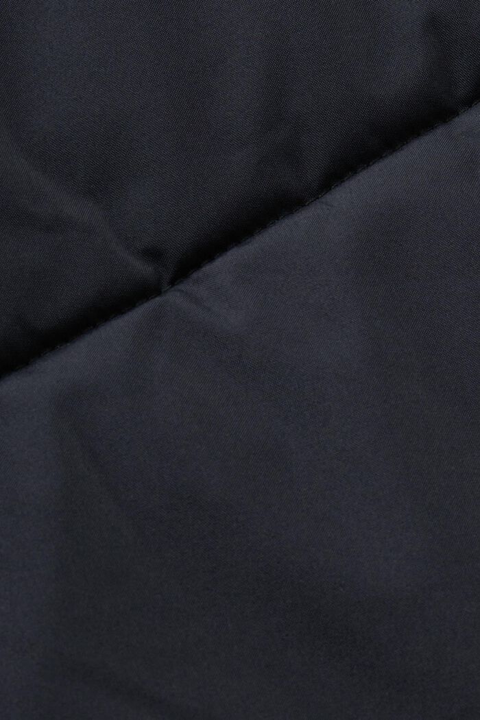 連帽保暖夾克, 黑色, detail image number 7