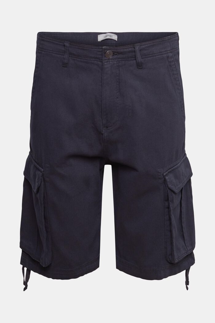 Cargo shorts made of sustainable cotton, NAVY, detail image number 2