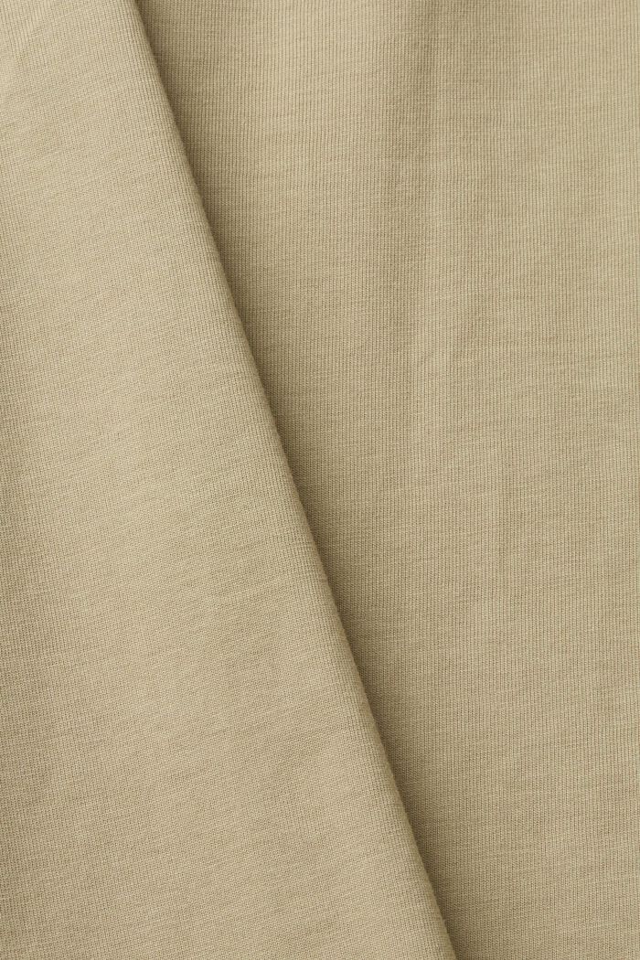 Jersey shirt, PALE KHAKI, detail image number 1