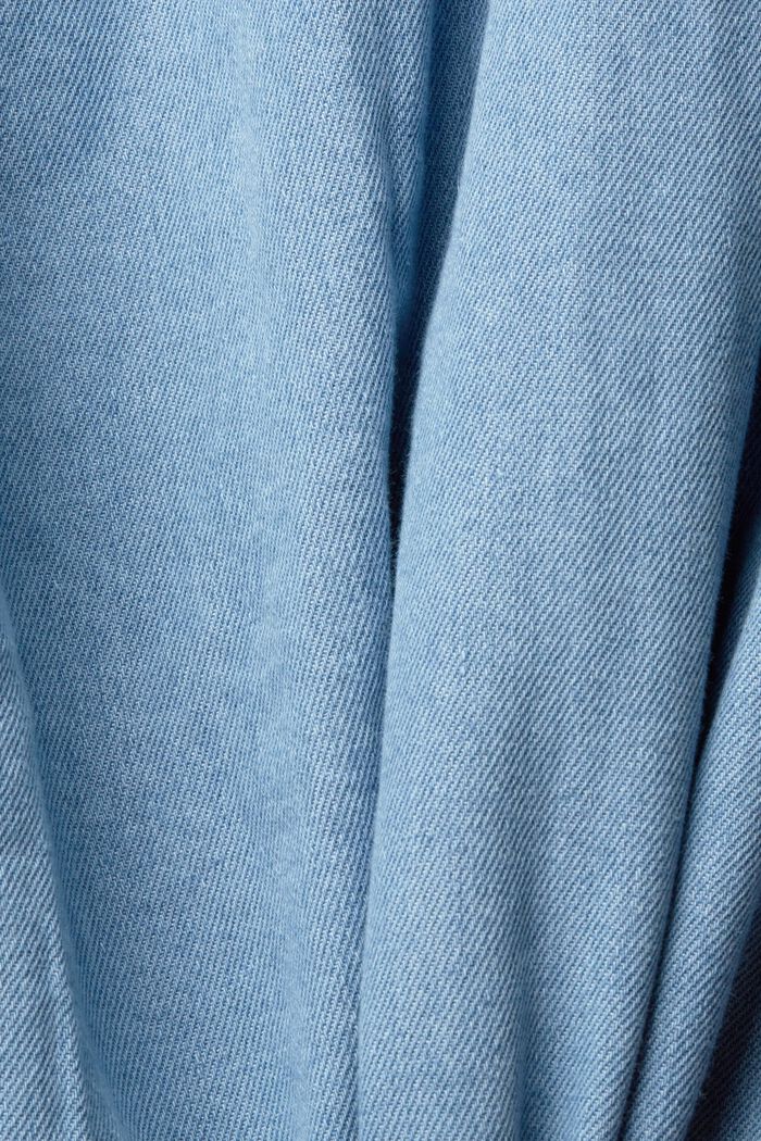 牛仔襯衫, BLUE LIGHT WASHED, detail image number 1
