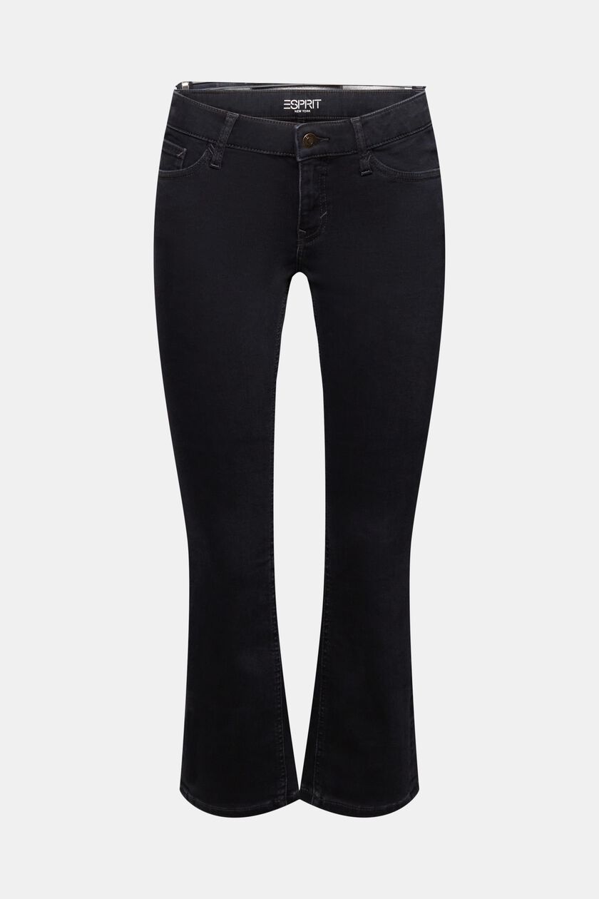 Mid-Rise Cropped Bootcut Jeans