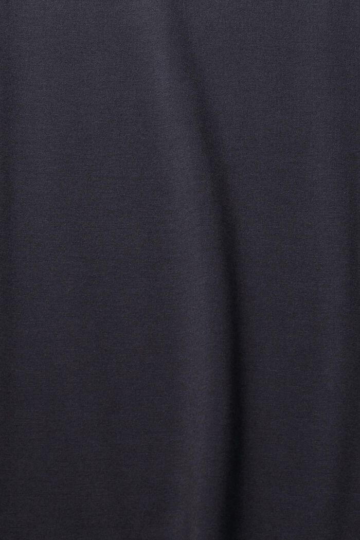 基本款上衣配細肩帶，LENZING™ ECOVERO™, 黑色, detail image number 1