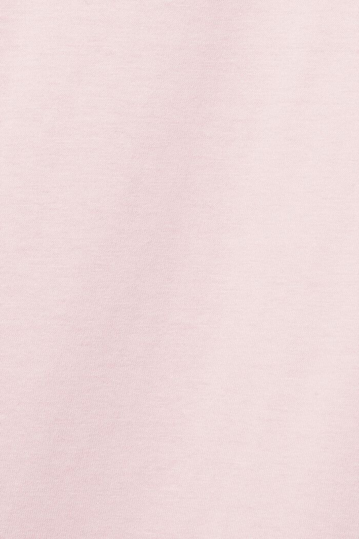 Unisex Cotton Fleece Logo Sweatpants, LIGHT PINK, detail image number 5
