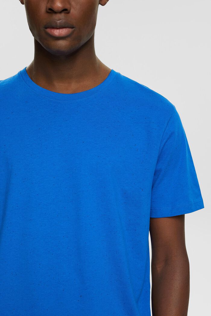 混色針織 T 恤, 藍色, detail image number 2