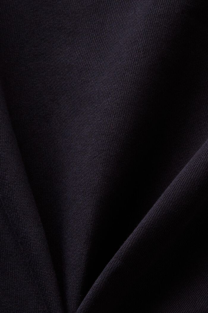 ‌刺繡LOGO標誌連帽衛衣, 黑色, detail image number 5
