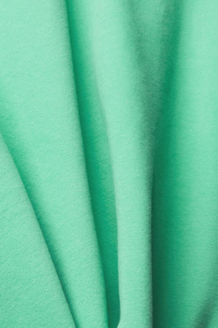 Cotton-Blend Hoodie, GREEN, detail image number 4
