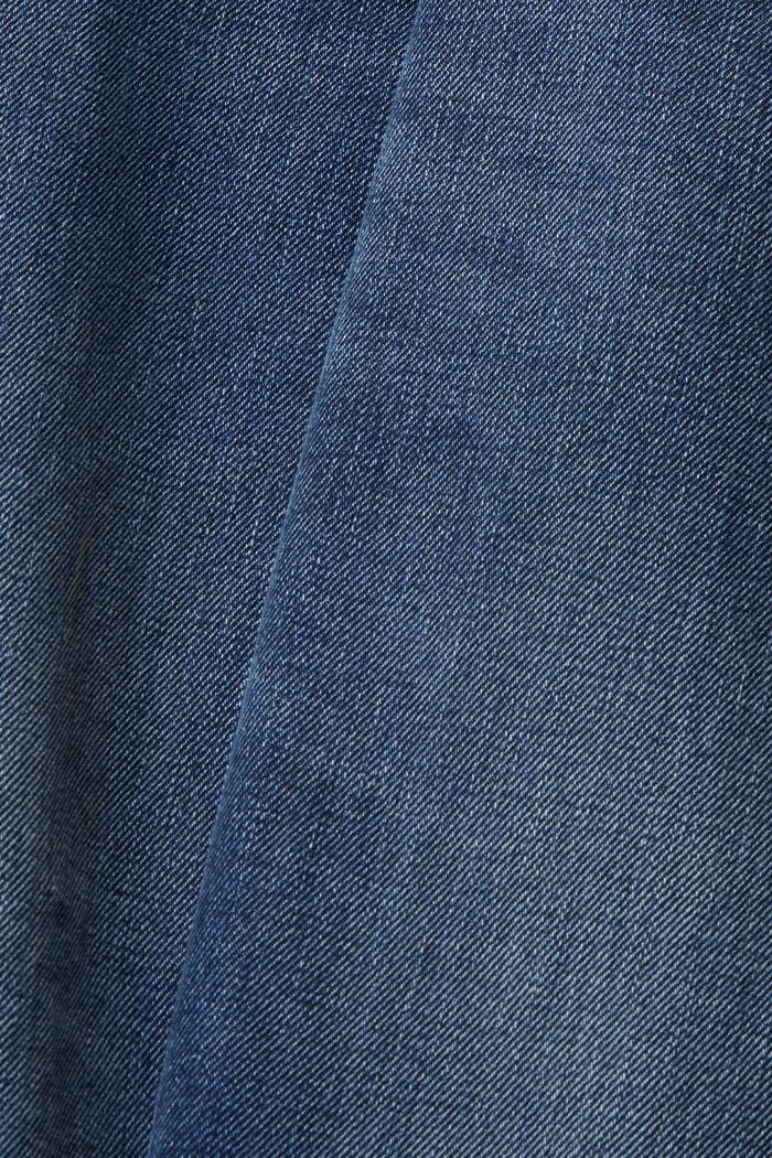 寬鬆牛仔褲, BLUE DARK WASHED, detail image number 1