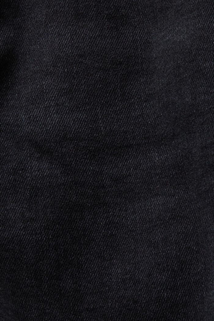 ‌循環再生：修身彈力牛仔褲, 黑色, detail image number 6
