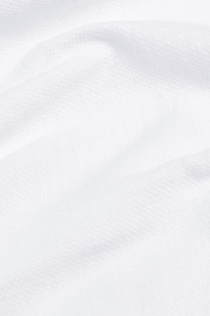 Dobby shirt, WHITE, detail image number 6
