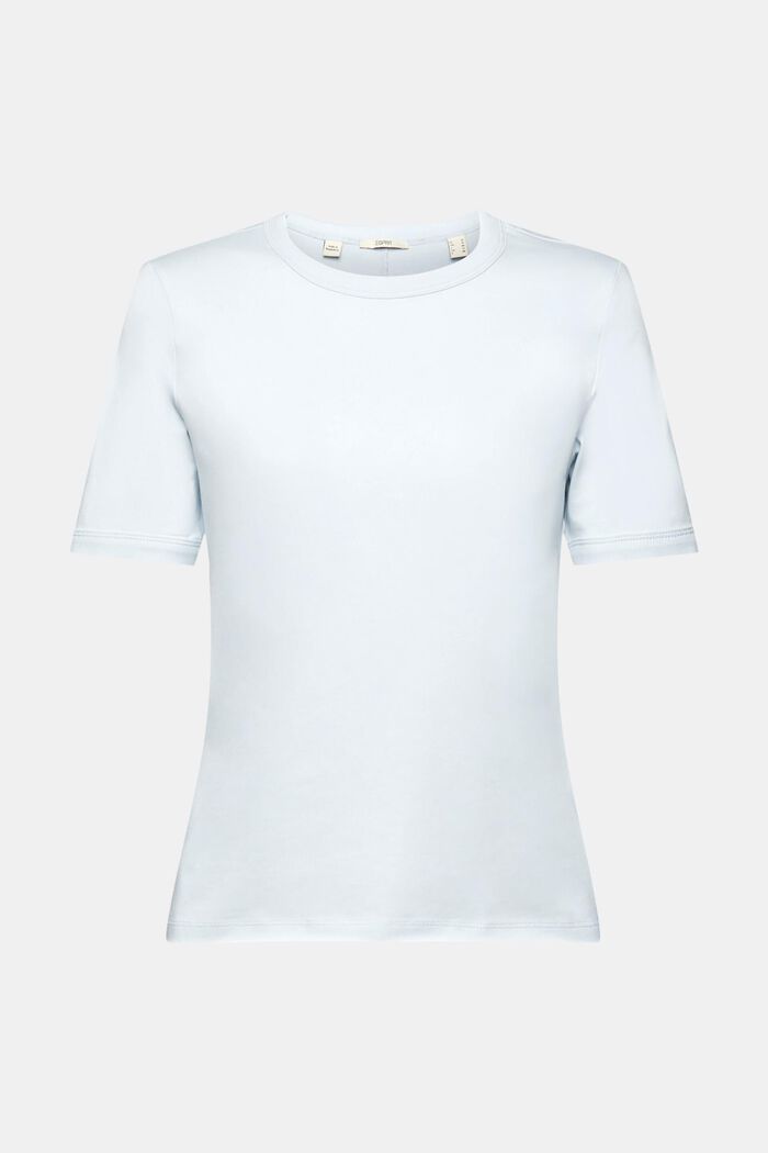Cotton t-shirt, PASTEL BLUE, detail image number 6