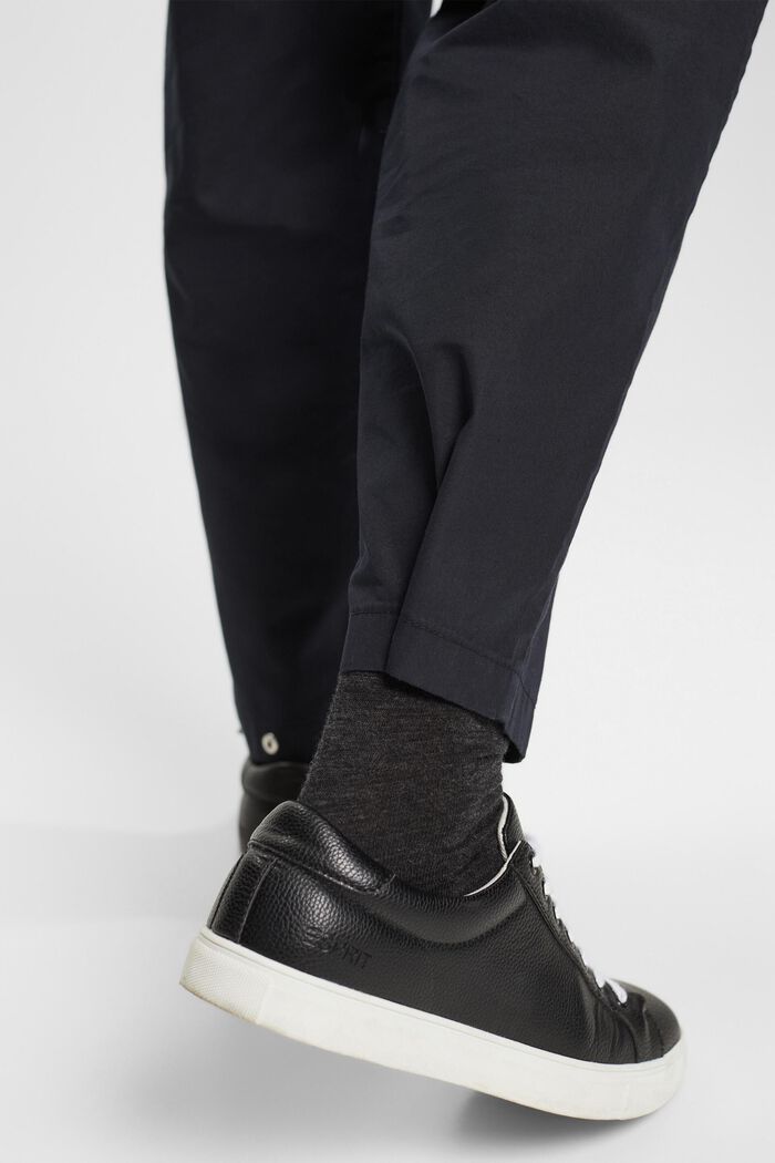Balloon fit trousers, BLACK, detail image number 4