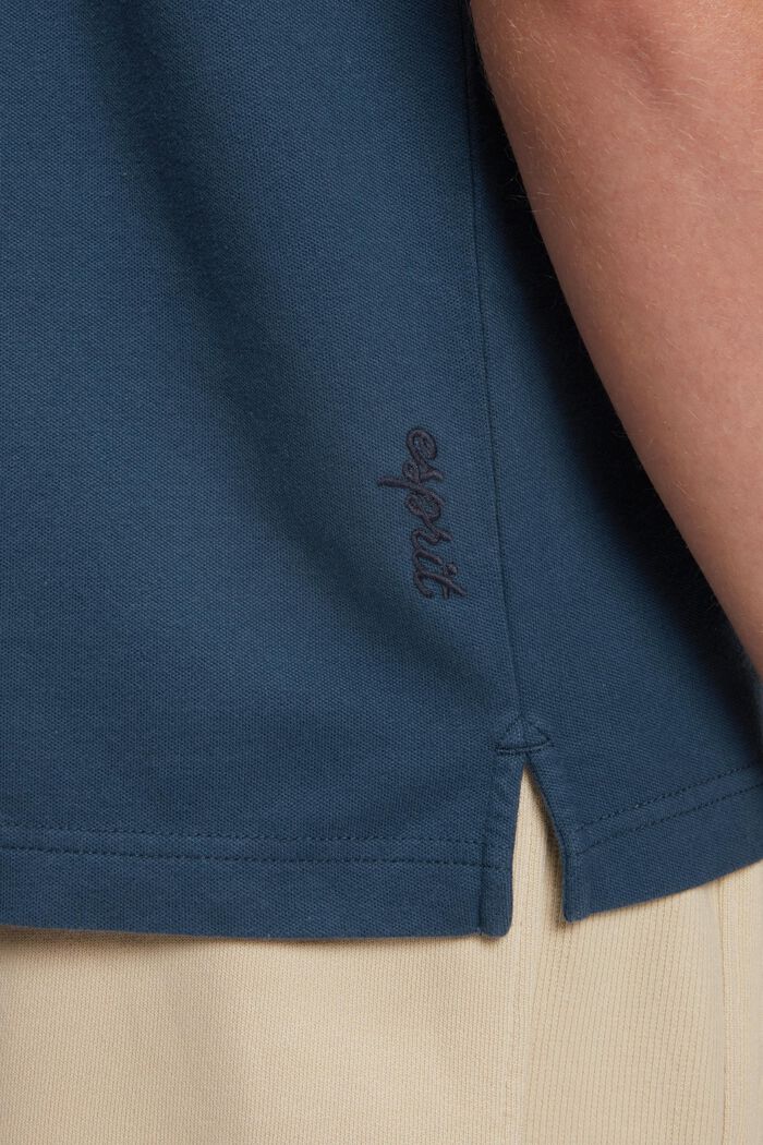 Dolphin Tennis Club Classic Polo, DARK BLUE, detail image number 2
