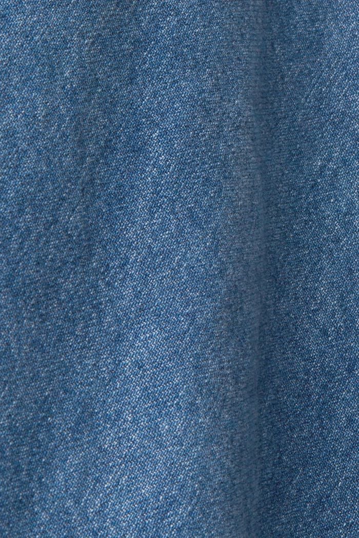Asymmetrical denim skirt, BLUE MEDIUM WASHED, detail image number 5
