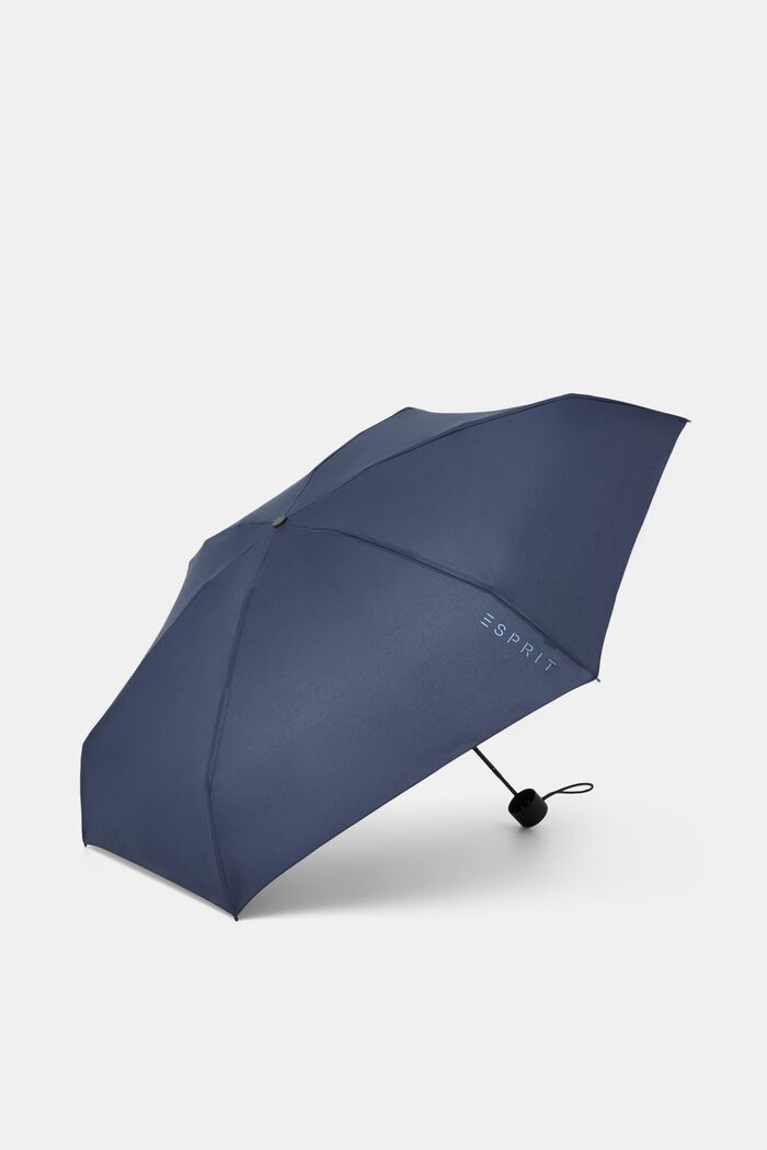 環保防水迷你口袋雨傘, 藍色, detail image number 2