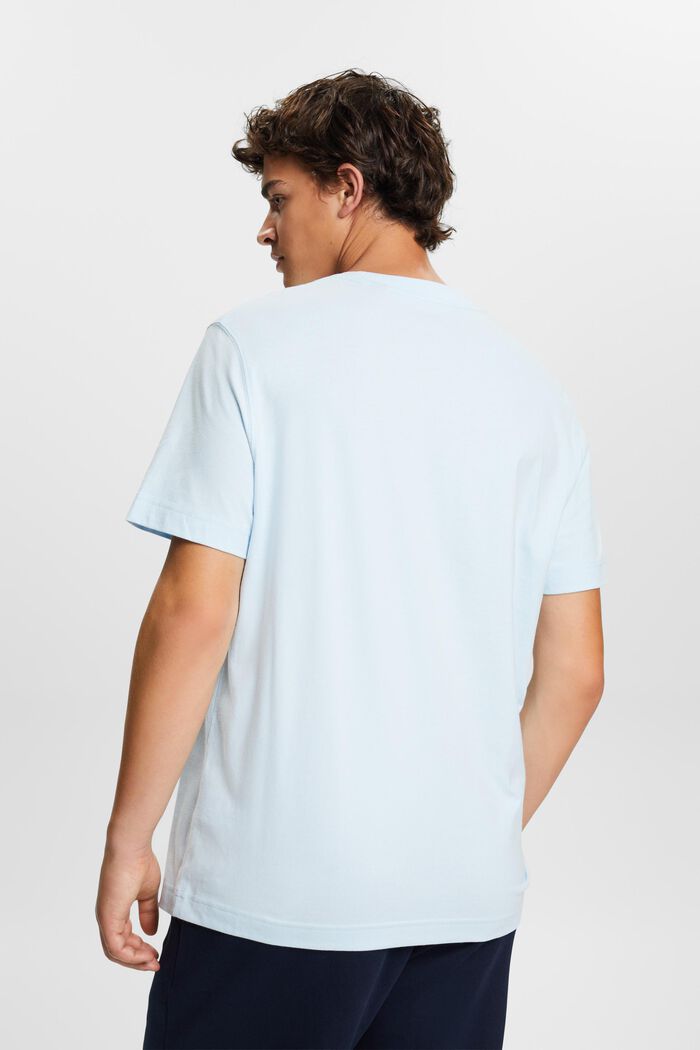 LOGO標誌T恤, 淺藍色, detail image number 5