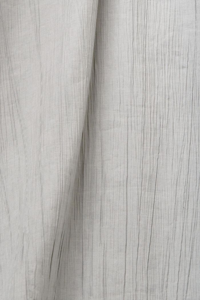 褶襉無袖女裝襯衫, 灰色, detail image number 5