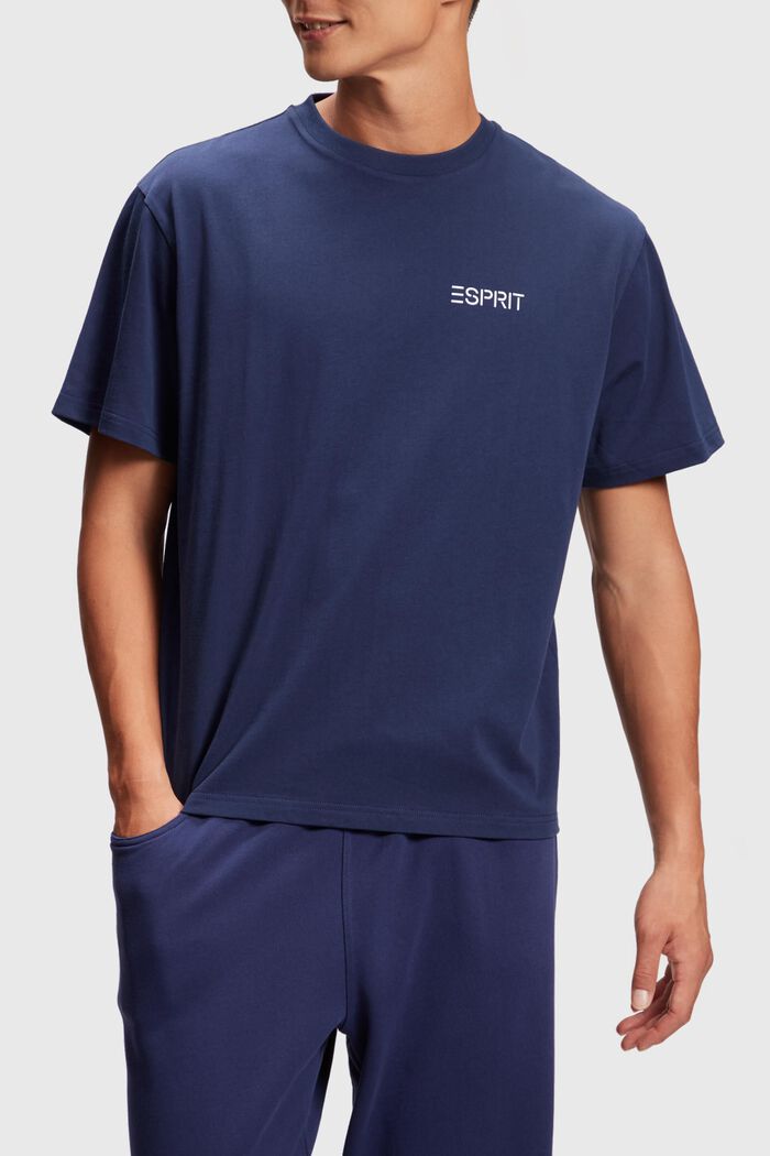 首爾版印花T恤, 海軍藍, detail image number 0