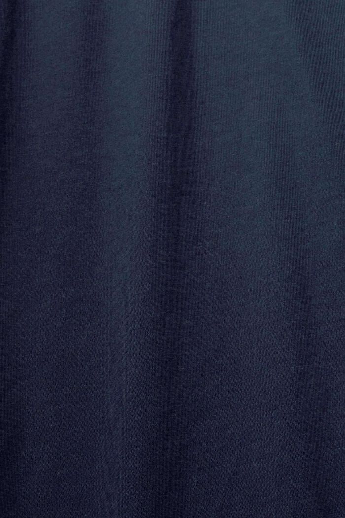 寬鬆剪裁襯衫, 海軍藍, detail image number 1