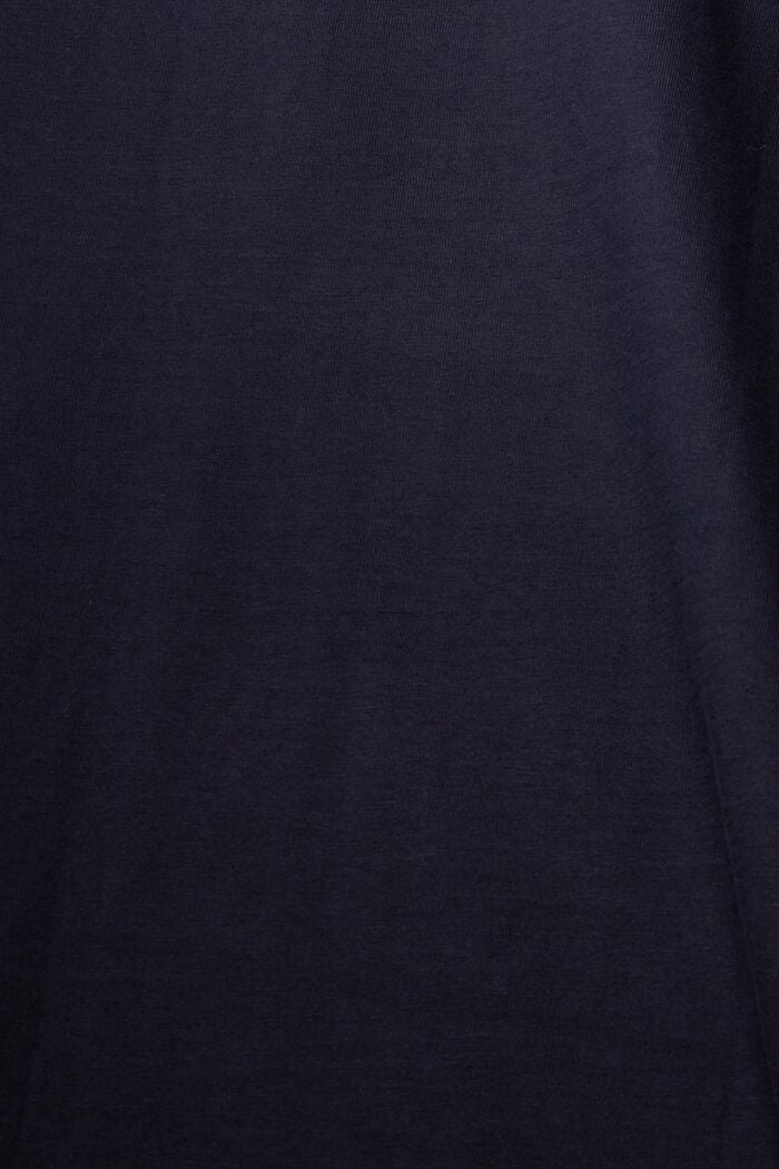 針織 T 恤, 海軍藍, detail image number 5
