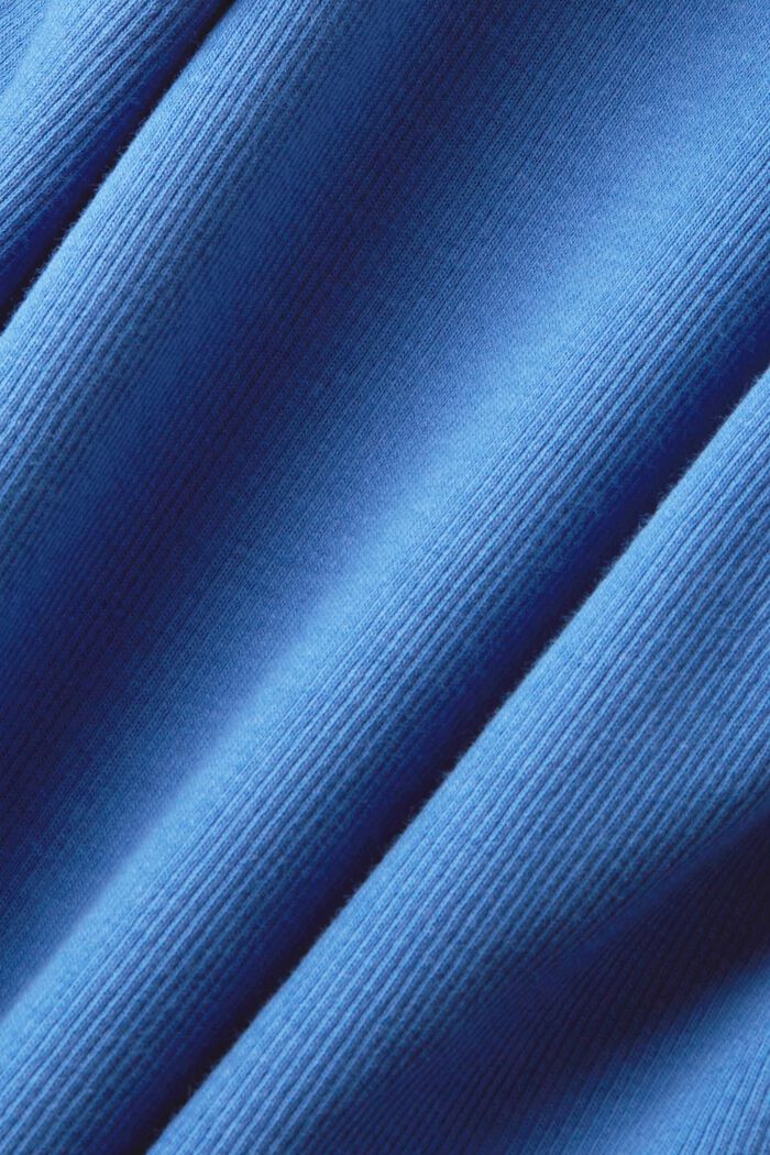 Ribbed jersey dress, GREY BLUE, detail image number 6