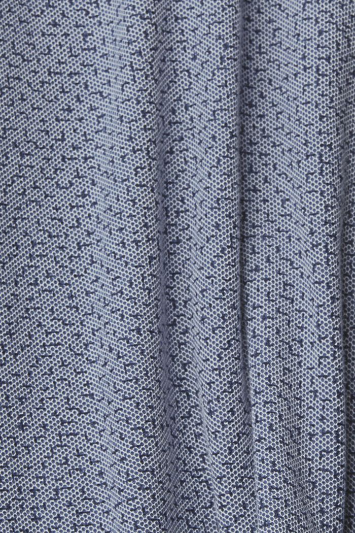 印花襯衫, 深藍色, detail image number 1