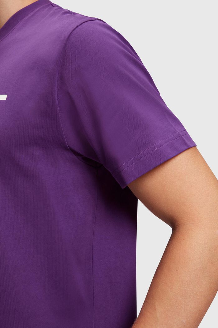 LOGO圖案T恤, 紫色, detail image number 3