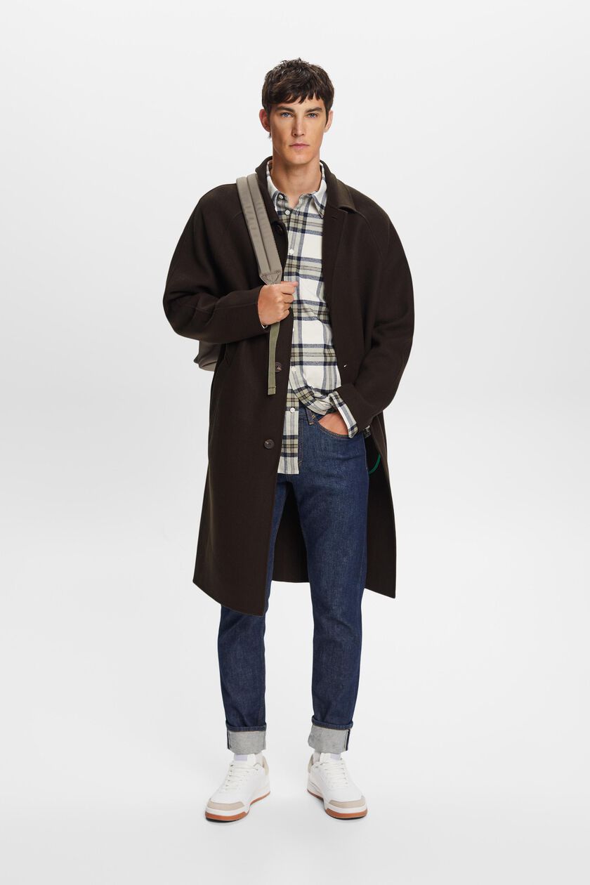 Wool Mac Coat