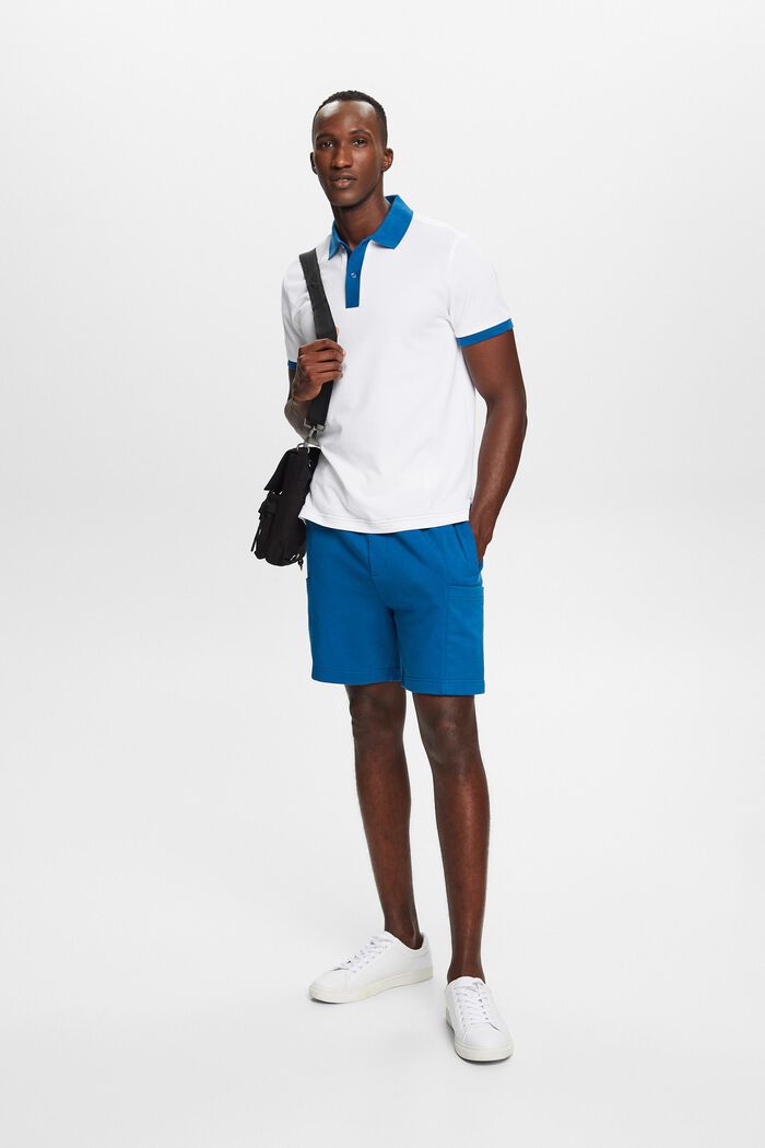 Jogger-style shorts, DARK BLUE, detail image number 1