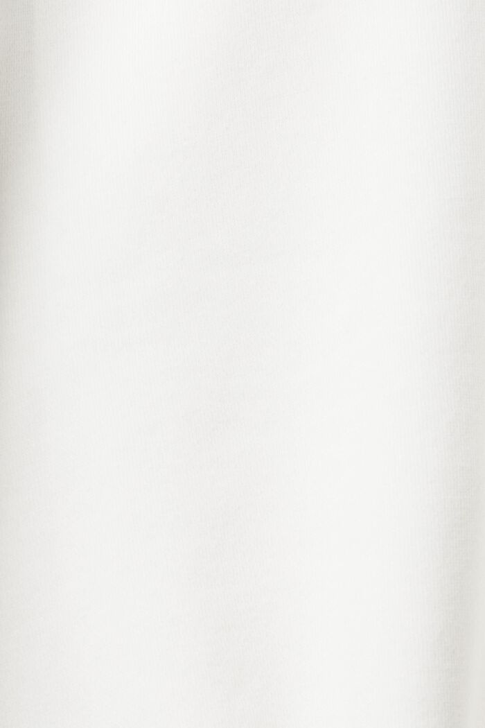 半拉鏈衛衣, 白色, detail image number 1