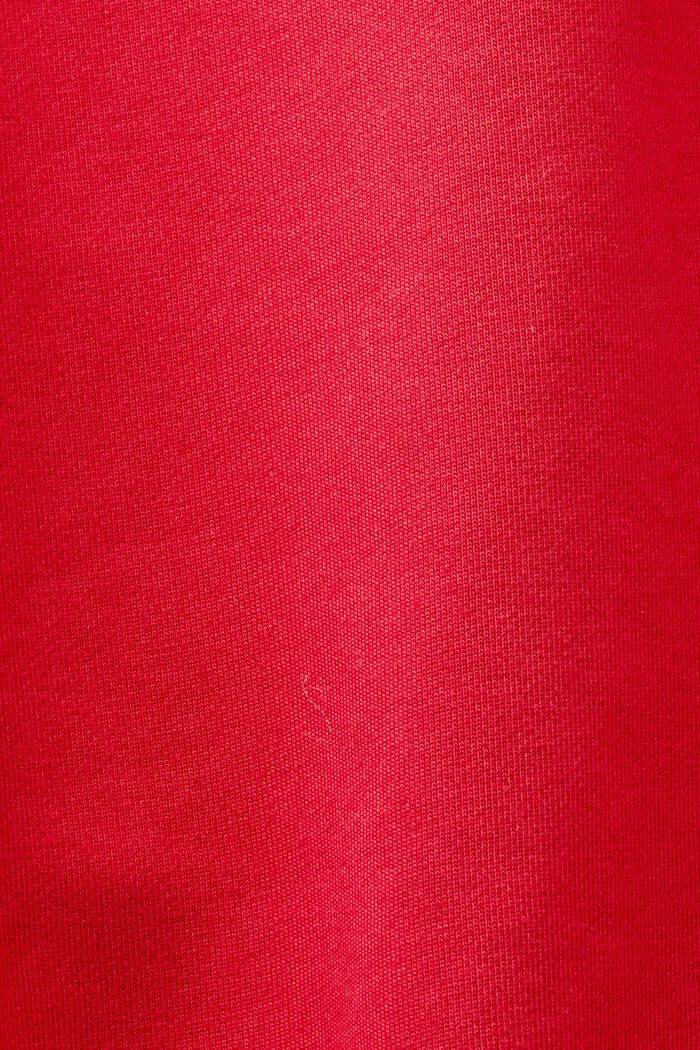 ‌棉質抓毛絨LOGO標誌運動褲, 紅色, detail image number 5