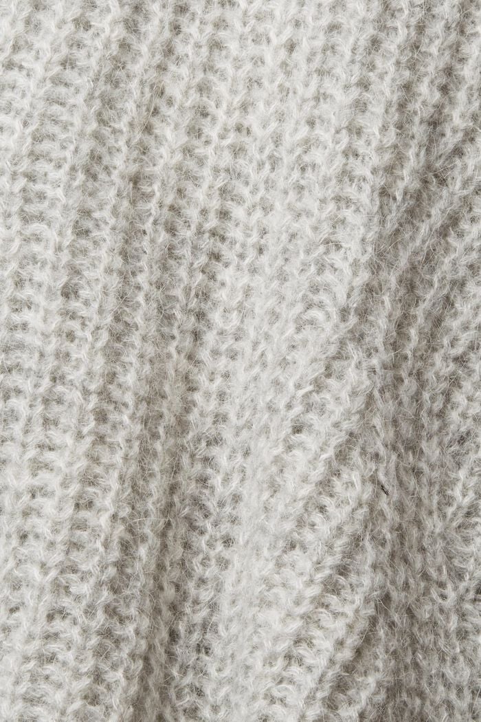 Alpaca blend: Knit jumper, GREY, detail image number 1