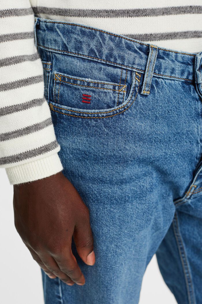 Mid-Rise Retro Relaxed Jeans, BLUE MEDIUM WASHED, detail image number 2