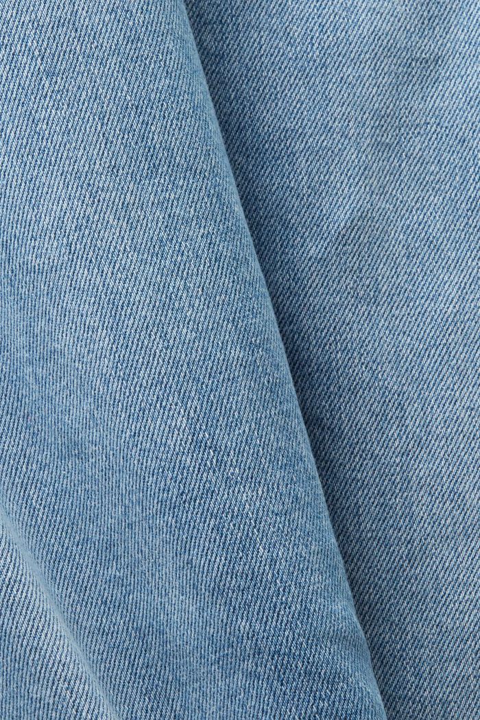 Mid-Rise Slim Tapered Jeans, BLUE LIGHT WASHED, detail image number 5