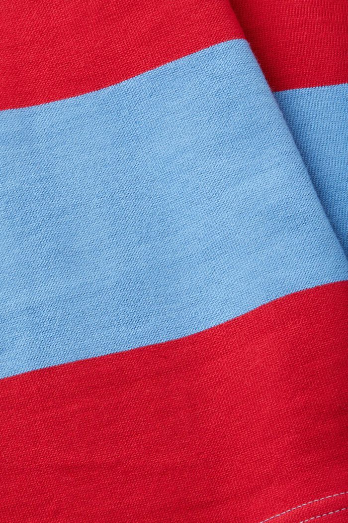 條紋橄欖球POLO衫, 淺藍色, detail image number 6