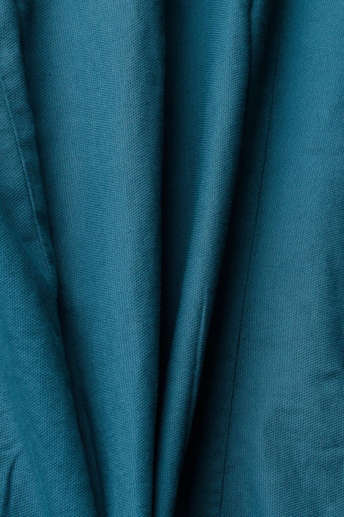 鈕扣棉襯衫, 藍綠色, detail image number 1
