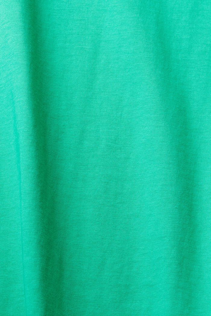棉質圓領 T 恤, 淺綠色, detail image number 4