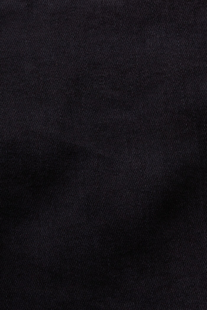Premium high-rise skinny fit jeans, BLACK DARK WASHED, detail image number 6