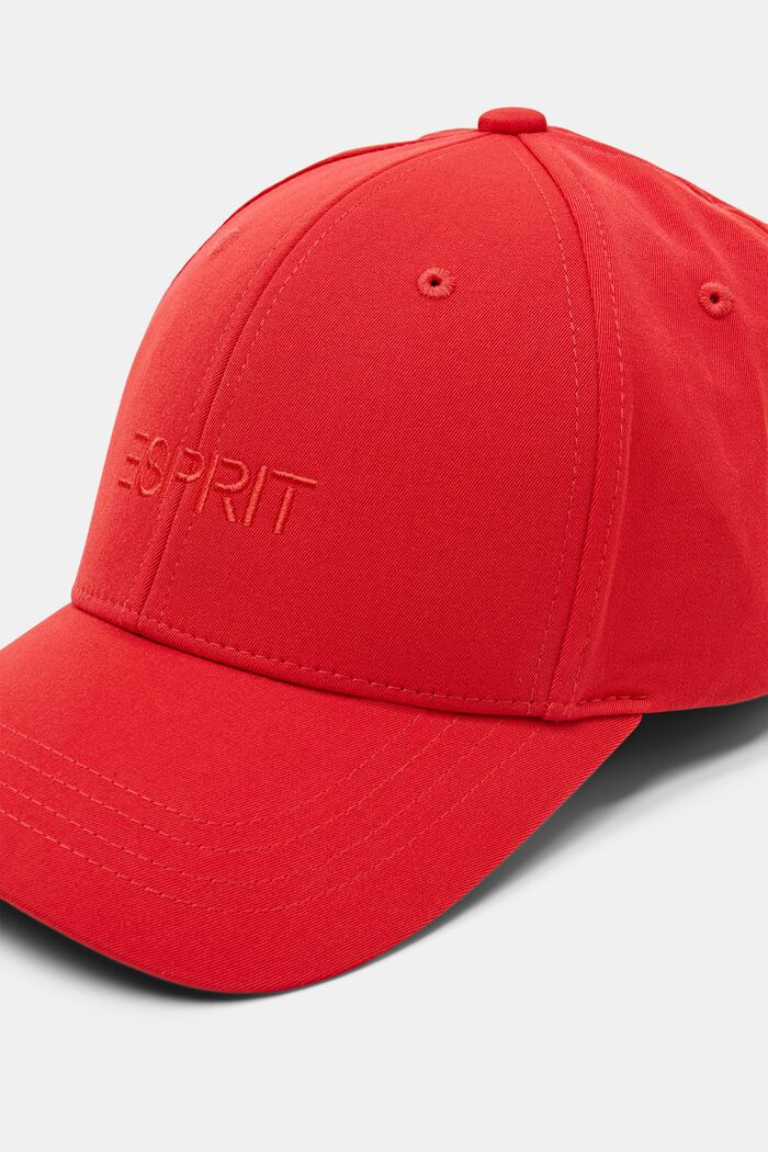 ‌刺繡棒球帽, 紅色, detail image number 1