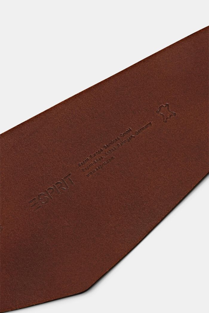Leather Wrap Belt, BROWN, detail image number 2