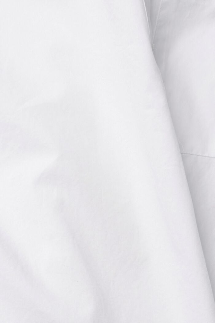 Shirt blouse, organic cotton, WHITE, detail image number 1
