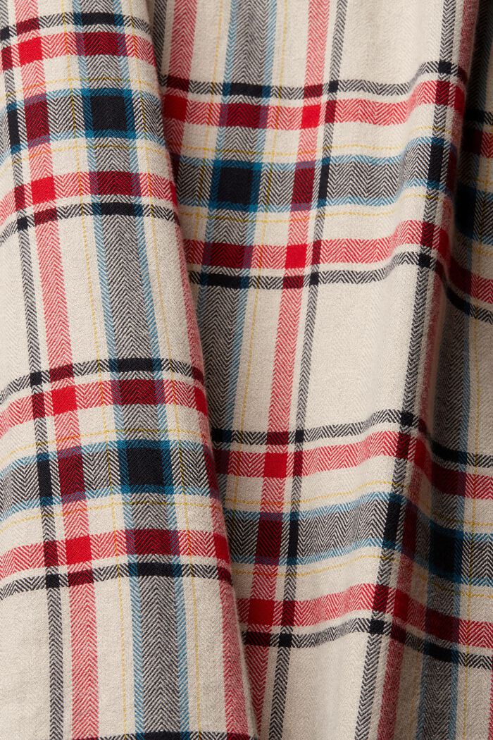 Checked flannel shirt, MEDIUM GREY, detail image number 5