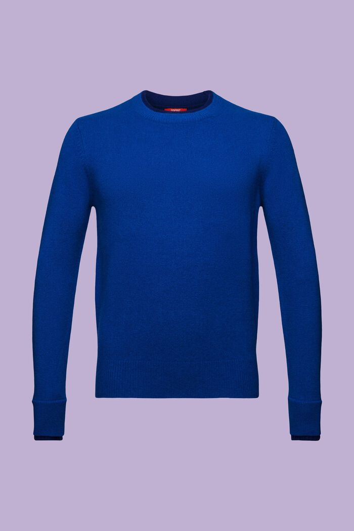 ‌羊絨套頭衫, 藍色, detail image number 6