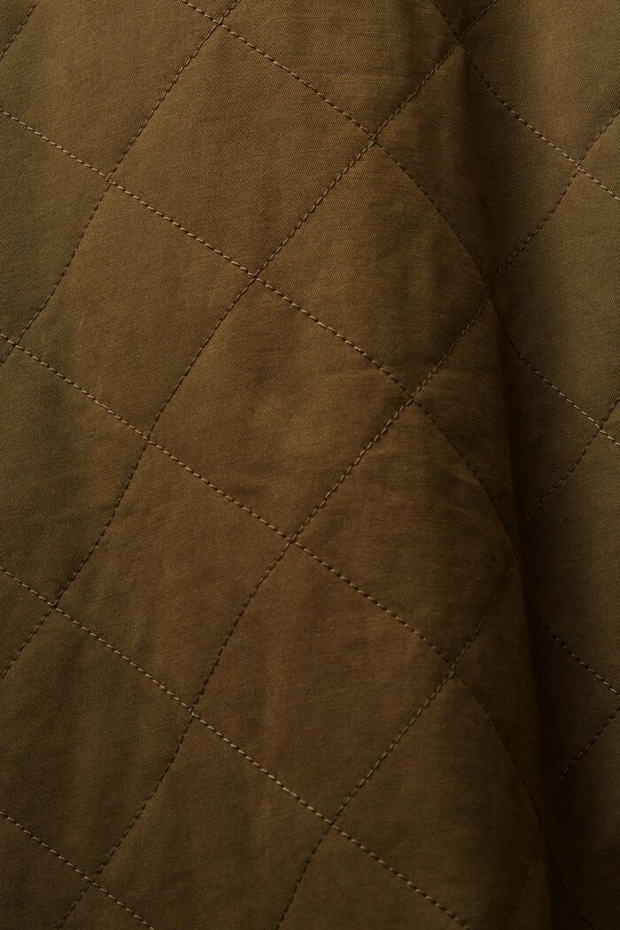 ‌絎縫夾克, 軍綠色, detail image number 5