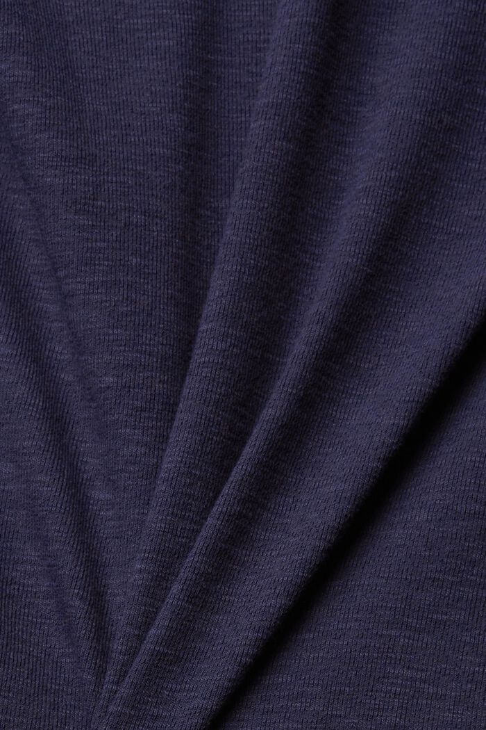 印花 T 恤, 海軍藍, detail image number 1