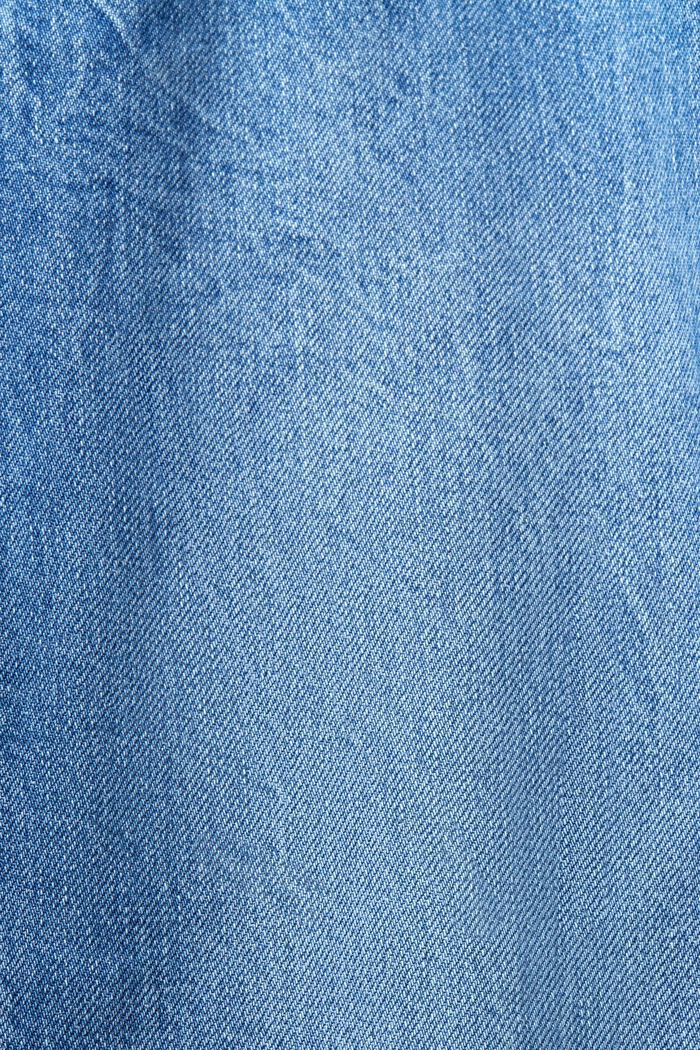 直腳牛仔褲, 藍色, detail image number 1